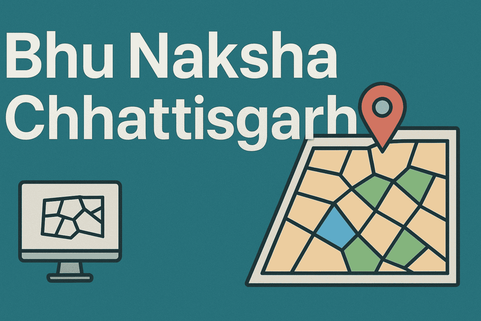 Bhu Naksha Chhattisgarh View Digital Land Parcel Maps Online