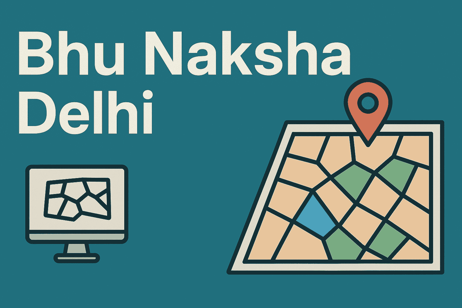 Bhu Naksha Delhi Digital Land Parcel Mapping in the Capital