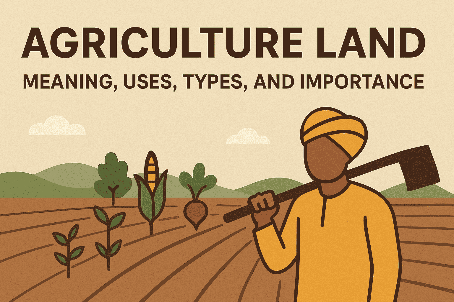 Agriculture Land Meaning, Uses, Types, and Importance