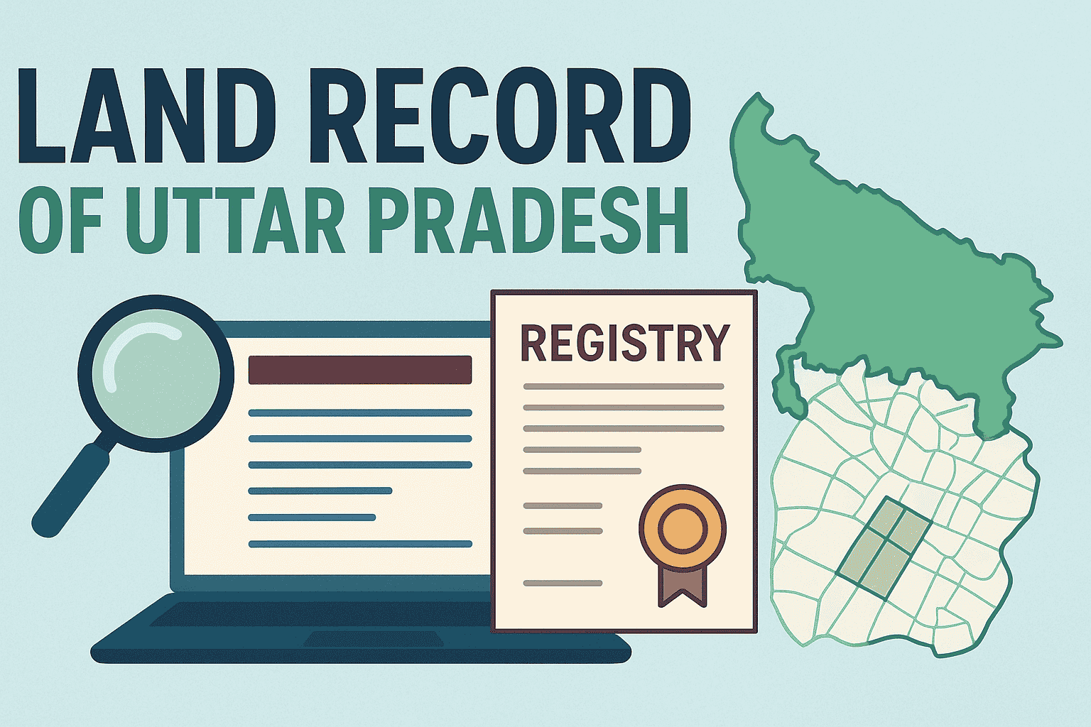 Land Record of Uttar Pradesh Verify Mutation & Registry Online
