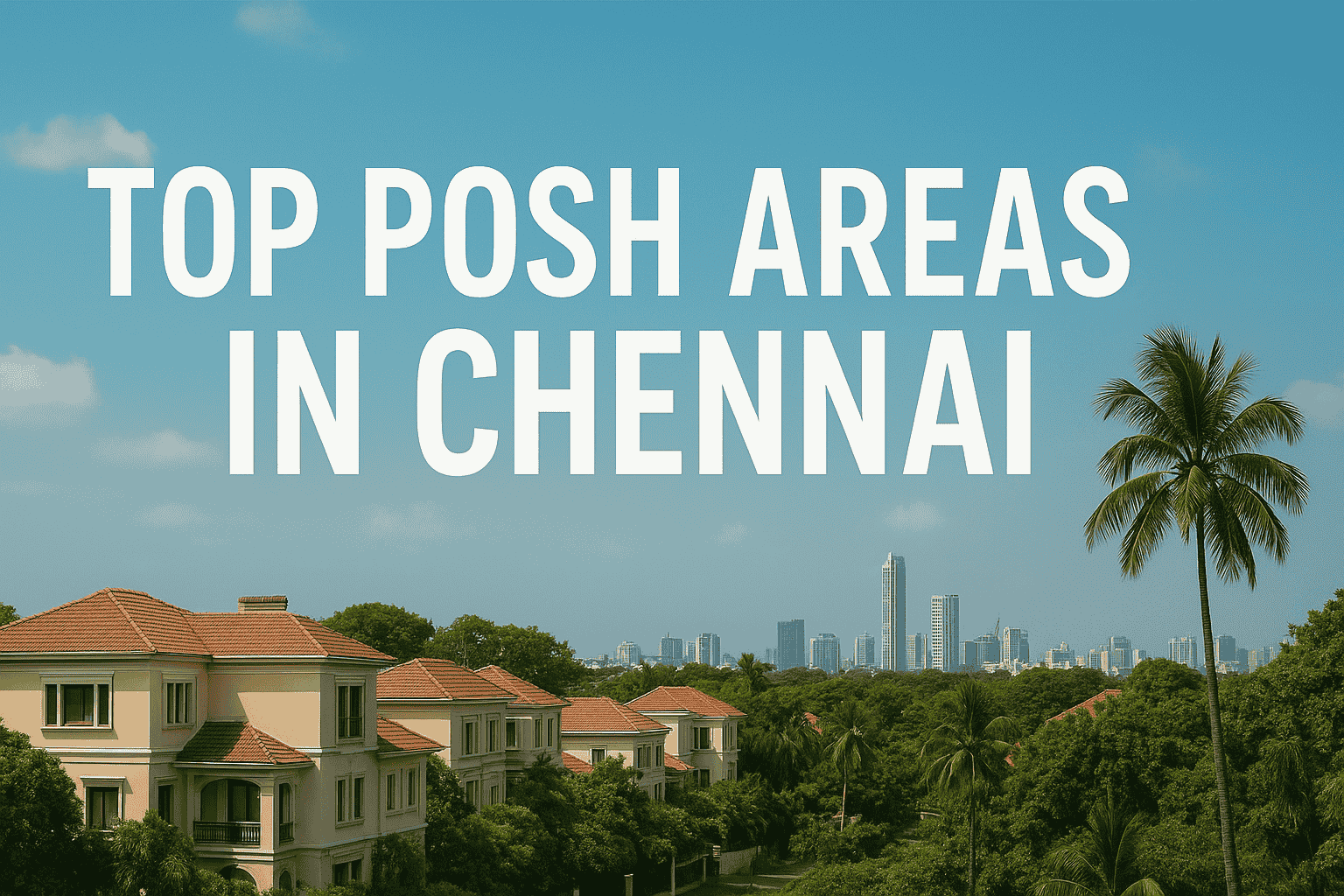Top 10 Posh Areas in Chennai for Luxury Living & Investment