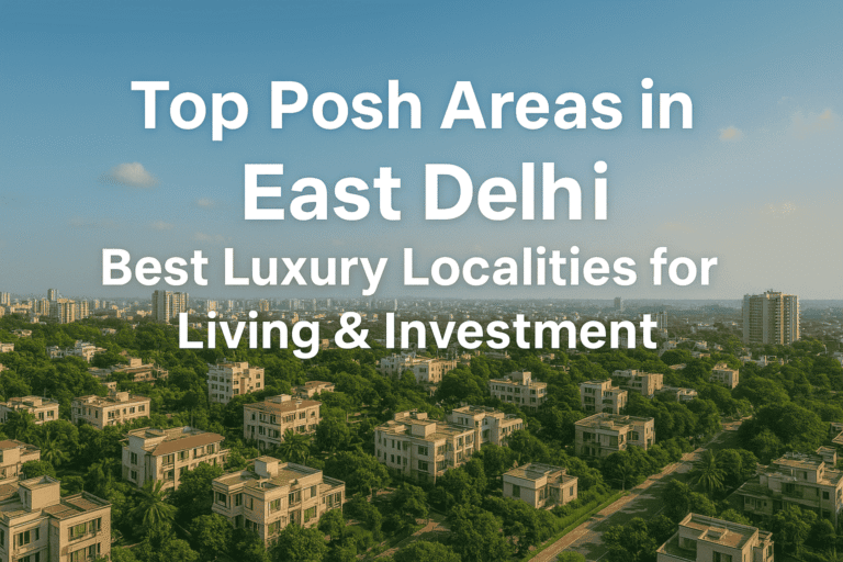 Top Posh Areas in East Delhi Best Luxury Localities for Living & Investment