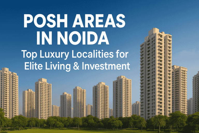 Top Posh Areas in Noida Luxury Localities for Elite Living & Investment