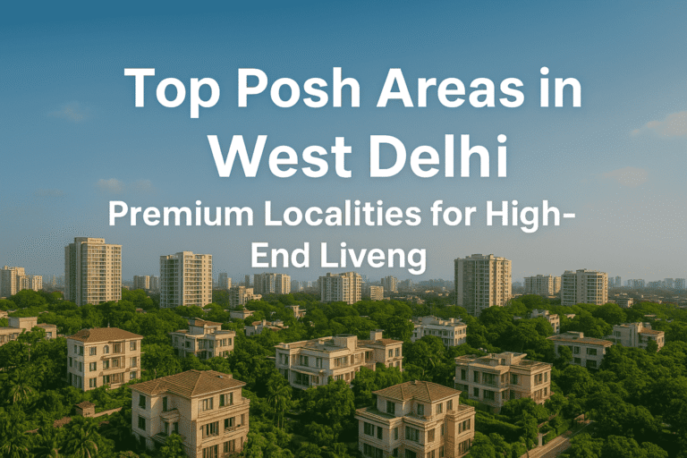 Top Posh Areas in West Delhi Premium Living & Real Estate Investment Guide