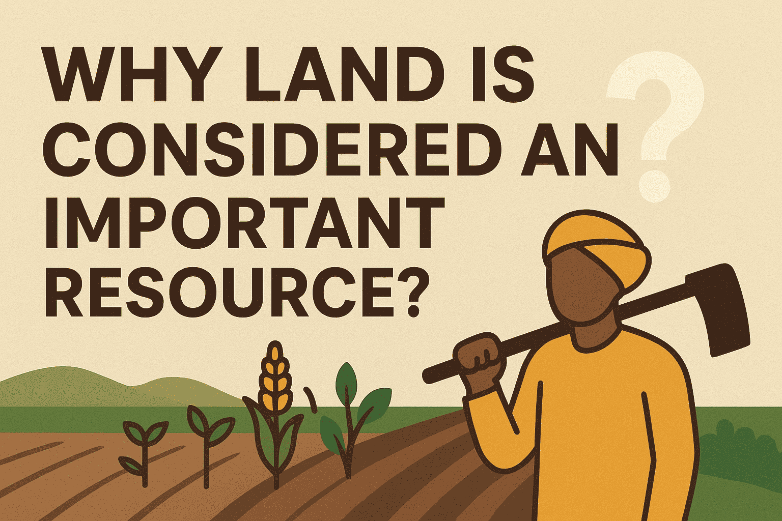 Why Land is Considered an Important Resource Uses & Importance