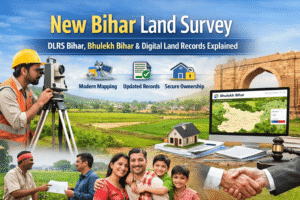 New Bihar Land Survey 2026 DLRS Bihar Bhulekh Bihar Digital Land Records
