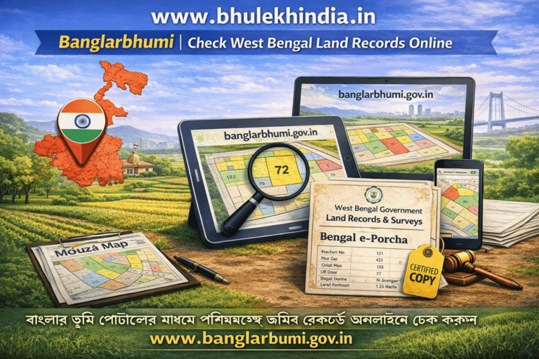 Banglarbhumi | Check West Bengal Land Records Online