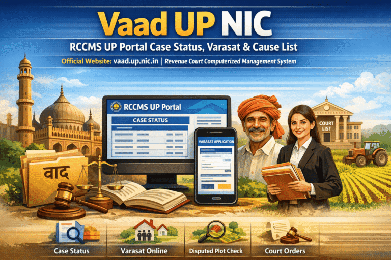 Vaad UP NIC 2026 | RCCMS UP Portal